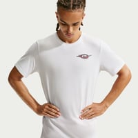Nike M NK DF TEE STD STRIDE PRNT PK Beyaz Erkek T-Shirt IM5319-100