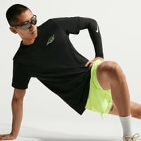 Nike M NK DF TEE STD STRIDE PRNT PK Siyah Erkek T-Shirt IM5319-010