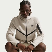Nike Nike Tech Full-Zip Windrunner Hoodie Bej Erkek Sweatshirt HV0949-236