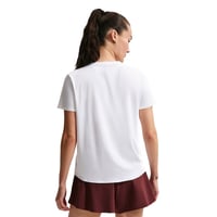 Nike W NK ONE CLASSIC DF SS TOP Beyaz Kadın T-Shirt FN2798-101