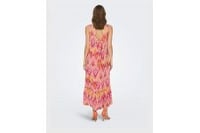 Only ONLALMA LIFE POLY NOEMI LONG DRESS AOP Pembe Kadın Elbise 15290796