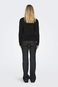 Only ONLEMIRA L/S O-NECK KNT Siyah Kadın Kazak 15327663
