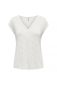 Only ONLFREE LIFE STRUC. S/S MODALTOP JRS Beyaz Kadın T-Shirt 15319446