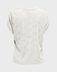 Only ONLFREE LIFE STRUCTURE S/S MODALTOP JRS Beyaz Kadın T-Shirt 15319444