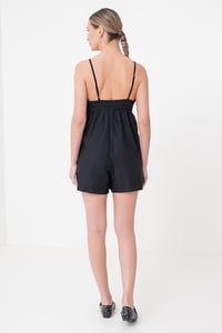 Only ONLLOU LIFE EMB STRAP PLAYSUIT PTM Siyah Kadın Şort 15342573