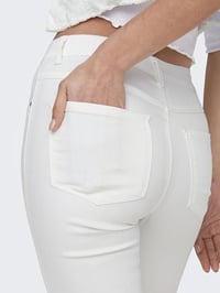 Only ONLRAIN LIFE REG SK KNICKERS DNM NOOS Beyaz Kadın Şort 15136463