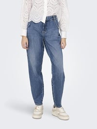 Only ONLTROY HW CARROT ANK DNM DOT471 Denim Kadın Kot Pantolon 15245296