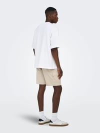 Only&Sons ONSKAL CARGO 0287 SHORTS Bej Erkek Şort 22033342