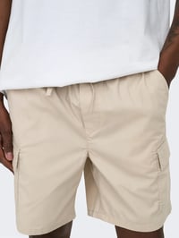 Only&Sons ONSKAL CARGO 0287 SHORTS Bej Erkek Şort 22033342