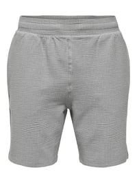 Only&Sons ONSKIAN LIFE REG SEERS. STRP SHORTS VD Gri Erkek Şort 22036544