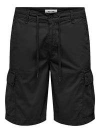 Only&Sons ONSLOC CARGO SHORTS 0157 SHORTS Siyah Erkek Şort 22029214