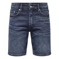 Only&Sons ONSWEFT DBD 7626 PIM DNM SHORTS VD Lacivert Erkek Şort 22027626
