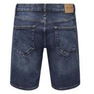Only&Sons ONSWEFT DBD 7626 PIM DNM SHORTS VD Lacivert Erkek Şort 22027626