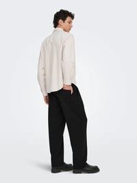 Only&Sons ONSWILL 0292 LOOSE STRING PANT FRML NOOS Siyah Erkek Pantolon 22033466