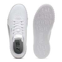 Puma Carina 3.0 Metallic Whisper Beyaz Kadın Günlük Spor Ayakkabı