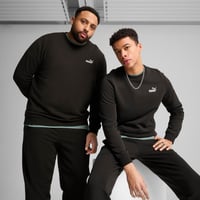 Puma ESS Small No. 1 Logo Crew Siyah Erkek Sweatshirt 68256401