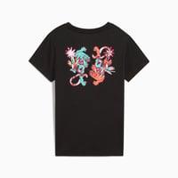Puma GRAPHICS TRAIN CONCEPT TEE W Siyah Kadın T-Shirt 52655951