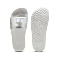 Puma Leadcat 2.0 Metallic Whisper Gümüş Kadın Terlik