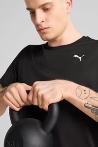 Puma M TAD ESS SOLID CAT TEE LC Siyah Erkek T-Shirt 52590801