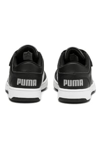 Puma Pm Rebound Layup Lo SL V PS Siyah Erkek Çocuk Günlük Spor Ayakkabı