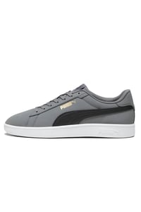 Puma Puma Smash 3.0 Buck Gri Erkek Günlük Spor Ayakkabı