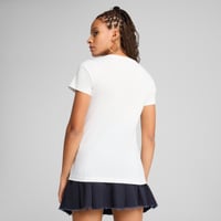 Puma SCRIPT Tee Beyaz Kadın T-Shirt 68498202