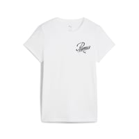 Puma SCRIPT Tee Beyaz Kadın T-Shirt 68498202