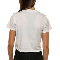 Puma W FLORAL RIBBON GRAPHIC TEE Beyaz Erkek T-Shirt 52748902