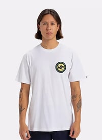 Quiksilver CIRCLE BACK SS Beyaz Erkek T-Shirt EQYZT08054-908