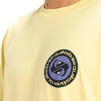 Quiksilver CIRCLE BACK SS Sarı Erkek T-Shirt EQYZT08054-YEM0
