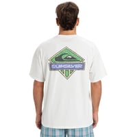 Quiksilver GH QS CRYSTAL JET SS Beyaz Erkek T-Shirt EQYZT08023-WBK0