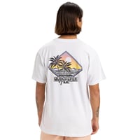 Quiksilver PALM SQUARE SS Beyaz Erkek T-Shirt EQYZT08095-908