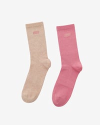 Skechers 3'lü Paket Essential Bilekli Çorap Pembe Kadın Çorap