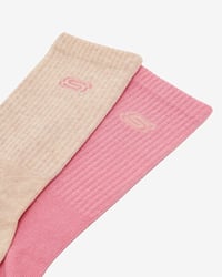 Skechers 3'lü Paket Essential Bilekli Çorap Pembe Kadın Çorap