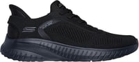 Skechers BOBS SQUAD CHAOS SOLID STEP Siyah Erkek Günlük Spor Ayakkabı