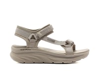 Skechers D'LUX WALKER - PRETTY FIELD Bej Kadın Sandalet 119822-TPE