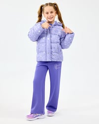 Skechers G Puffer Jacket Lila Kız Çocuk Ceket SK2520052-2195