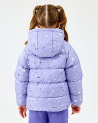 Skechers G Puffer Jacket Lila Kız Çocuk Ceket SK2520052-2195