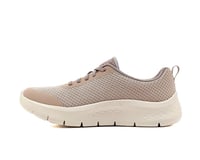 Skechers GO WALK FLEX Bej Kadın Günlük Spor Ayakkabı 125515TK-TPLV