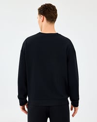 Skechers M Essential Crewneck Sweatshirt Siyah Erkek Sweatshirt S2610015-3817