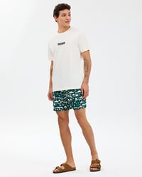 Skechers M Regular T-Shirt Beyaz Erkek T-Shirt S2610115-3855