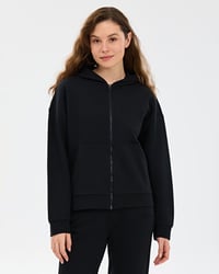 Skechers W Essential Full Zip Sweatshirt Siyah Kadın Sweatshirt S2610016-3817