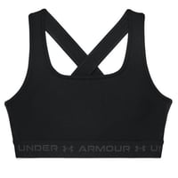 Under Armour Crossback Mid Bra Siyah Kadın Sporcu Sütyeni (Bra) 1361034-001