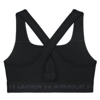 Under Armour Crossback Mid Bra Siyah Kadın Sporcu Sütyeni (Bra) 1361034-001