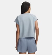 Under Armour Icon Wm Cut Off Ss Gri Kadın T-Shirt 6013538-034
