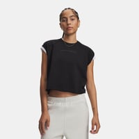 Under Armour Icon Wm Cut Off Ss Siyah Kadın T-Shirt 6013538-008