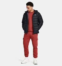 Under Armour Legend Down Hooded Jacket Siyah Erkek Mont 1385837-001