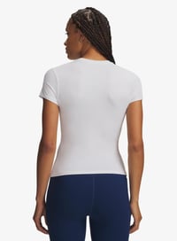 Under Armour Motion Fitted Ss Beyaz Kadın T-Shirt 6013774-100