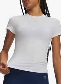 Under Armour Motion Fitted Ss Beyaz Kadın T-Shirt 6013774-100