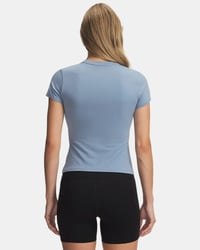 Under Armour Motion Fitted Ss Mavi Kadın T-Shirt 6013774-448